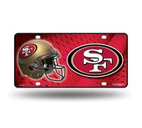 Rico Industries NFL Metal Auto Etiqueta, Team Logo