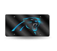 Rico Industries NFL - Placa de matrícula con Corte láser, LZC0802, Blanco, 12"x6"x1"