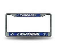 Rico Industries NHL Bling Chrome Plate Frame, Cromado