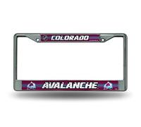 Rico Industries NHL Bling Chrome Plate Frame, Cromado