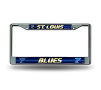 Rico Industries NHL Bling Chrome Plate Frame, Cromado
