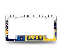 Rico Industries NHL St. Louis Blues Primary - Marco de matrícula para Coche, camión o SUV (30,5 x 15,2 cm)