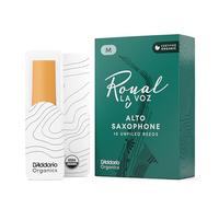 Rico La Voz Medium Strength Reeds for Alto Sax (Pack of 10)