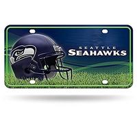 Rico NFL Seattle Seahawks Auto Metal Etiqueta Coche Placa de Licencia MTG