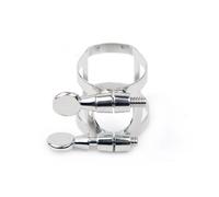 Rico Nickel Plated Ligature for Tenor Sax with Hard Rubber Mouthpieces