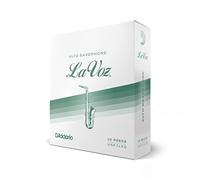 Rico RJC10SF La Voz Soft Strength Reeds for Alto Sax (Pack of 10)