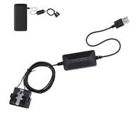 Rico salto de batería de bicicleta eléctrica, cables de arranque de batería de bicicleta eléctrica | USB Mobile Charger Activado OBD Tool - Indicador LED inteligente Starter de salto portátil para