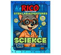 Rico the Raccoon - STEM Lab Adventures: Science Activity & Coloring Book for Kids Ages 5-10 | 20 Experiments, Fun Facts & Hands-On Learning