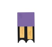 Rico Woodwinds Reed Guard for Clarinet and Saxophone, Purple, Small