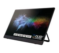 Ricoh 150 Monitor de Pantalla Ligero OLED vívido de 300 nits, portátil de 15.6 Pulgadas y Pantalla táctil con Altavoces duales, para Laptop, Escritorio, Mac, PC
