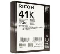 Ricoh GC41K - Cartucho de tinta para Ricoh Aficio SG 3110DN/SG 3110SFNw/ SG 3110DN/SG 3100SNw, negro