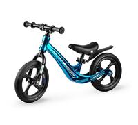 Ricokids Bicicleta Infantil para Aprender a Andar, sillín de Altura Ajustable, Ruedas de Poliuretano Resistentes a pinchazos de 12 Pulgadas, Color Azul