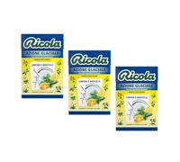 Ricola® | Acción Glacial | Caramelos de Hierbas Sin Azúcar - 3 x 50 Gr | Caramelos Limón y Mentol en Caja