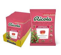 Ricola - Arándano, Caramelos, Caja 12 Unidades | Refresca, Suaviza la Garganta, 13 Hierbas Suizas, Sabor Arándano, Uso Diario, Formato Bolsa, Fácil de Llevar, 12 uds