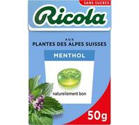 Ricola Caramelo Plantas Suizas Mentol 50 g
