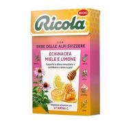Ricola - Caramelos a las 13 hierbas ricola - Sin gluten - Echinacea Miel y limón - 20 estuches de 50 g