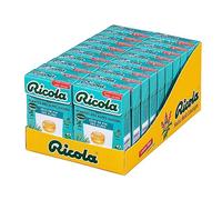 Ricola - Caramelos con plantas suizas - Fragancia de zumo de pino - sin azúcar - 20 paquetes de 50 g