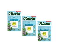 Ricola® | Caramelos de Hierbas Alpinas | Caramelos de Hierbas Sin Azúcar - 3 x 50 Gr