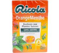 Ricola Caramelos de Hierbas Suizas Sabor Menta y Naranja 50g