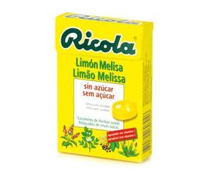 Ricola Caramelos Limón-Melisa 50gr - Sin Azúcar - Con Vitamina C