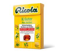 Ricola Caramelos S/A Hierbas 50 g - Suaviza la Garganta