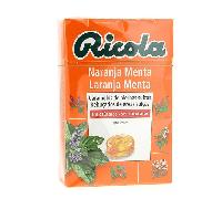 Ricola Caramelos Sin Azúcar 50 gr Naranja