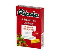 Ricola Caramelos Sin Azúcar Arándano Rojo 50 gr - Alivio Dolor De Garganta