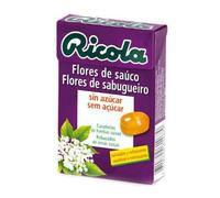 Ricola Caramelos Sin Azúcar Flor Saúco 50 Gr - Aliviar Dolor De Garganta