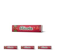 Ricola Caramelos - Stick 31.5 g, Sabor Cereza (Paquete de 4)