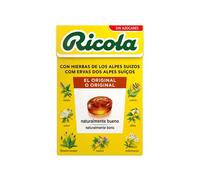 Ricola hierbas suizas caramelos sin azúcar 50g