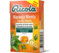Ricola naranja-menta caramelos sin azúcar 50 g