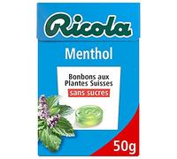 Ricola - Sin Mentol 50G Azúcares - Lot De 4 - Precio Por Lote - Entrega Rápida