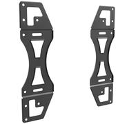 RICOO Adaptador VESA Extensión para Soporte TV para Colgador televisión o Monitor PC Aumentar VA0300 VESA 200x200 hasta 400x400 Acero Negro