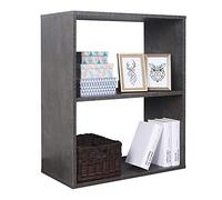 RICOO Estantería 71 x 60 x 31 cm Comoda pequeña Moderna Mueble Dormitorio WM111-BG Muebles de hogar Estante Zapatero Madera Color Gris