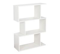 RICOO Estanteria Blanca Mate 97 x 70 x 25 cm WM072-WM Estante Salon librería de Suelo