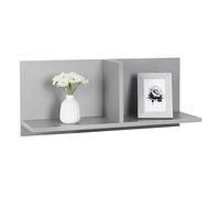 RICOO Estanteria Pared 70 x 30 x 22 cm Estante Flotante Gris WM013-PL Balda almacenaje