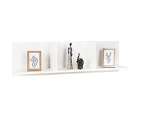 RICOO Estanteria Pared Blanca 106 x 30 x 22 cm Estante Flotante WM014-WM Balda almacenaje