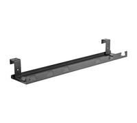 RICOO Organizador de Cables 59 x 10,6 cm Canaleta Z1122 Cable Escritorio Cubierta Cable Tidy Recoge-Cables Esconde bajo Mesa Accesorio Oficina Negro