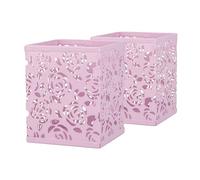 RICOO Portalápices Escritorio, Portalápices, Estuche para bolígrafos, B003-Px2, Organizador de Escritorio, Organizador de oficina de metal, Organizador de Oficina, Ahorro de Espacio, Portalápices,