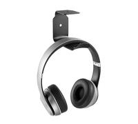 RICOO Soporte Auriculares de Acero KH012, Montaje Universal para Cualquier Tipo de Casco Gaming - Soporte Cascos Mesa Robusto y Duradero, 83mm x 43mm x 73mm - Negro
