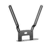 RICOO Soporte de Barra de Sonido para Sonos Beam, LH061 Premium Montaje Directo en TV, Universal Soporte Altavoz 142 x 345 x 518mm, Negro