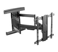 RICOO Soporte de Pared para televisores de 40 a 75 Pulgadas, inclinable, Soporte de Pared para televisores S7544-B, Brazo Giratorio Smart OLED Plano, Pantalla Curva de hasta 70 kg y VESA 400 x 400