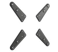 RICOO Soporte de Pared para TV Extensor VA0100 Universal LED LCD OLED Monitor Televisión Montaje Adaptador Placa para VESA 200x200 a 400x400 Negro