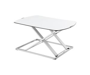 RICOO Soporte extensible para monitor PC ordenador para mesa de sobremesa de monitores 4K OLED TV pantalla plana táctil para portátil TS1111 Laptop soporte de touch screen de Aluminio en color plata