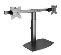 RICOO Soporte Monitor Mesa Base articulado Giratorio Inclinable Pantalla PC 17-27" (43-69cm) TS4111 Stand para monitores VESA 75x75 100x100