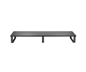 RICOO Soporte monitor mesa Elevador para pantallas PC Base de pie universal Note-book Laptop Monitores ordenador 100 x 26 x 12 cm FS0112 Negro