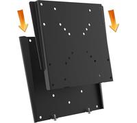 RICOO Soporte Monitor Pared Fijo Plano Ultra Delgado Pantalla 15-32" (38-81cm) F0522 Universal para monitores LED/LCD/TFT VESA 50x50-200x200