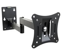 RICOO Soporte Monitor Pared Giratorio Inclinable Pantalla TV 13-29" (33-74cm) R02-11 Brazo Universal Televisor LED/LCD/Curvo VESA 50x50 100x100