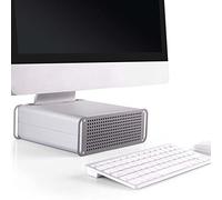 RICOO Soporte para iMac Elevador para PC All in One Monitor de 21-27" (53-69cm) MTS-03 Base de pie Escritorio Altura Ajustable Ordenador Mesa