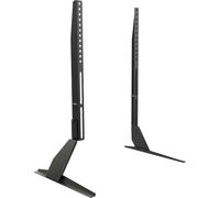 RICOO Soporte TV Base de pie Pedestal Mesa Inclinable Televisión 30-65" (76-165cm) FS512 Televisor LED/LCD/Curvo VESA 200x200-800x400 Negro
